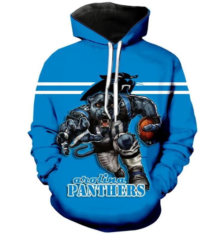 Carolina Panthers Hoodie Ultra-cool design Sweatshirt Pullover NFL