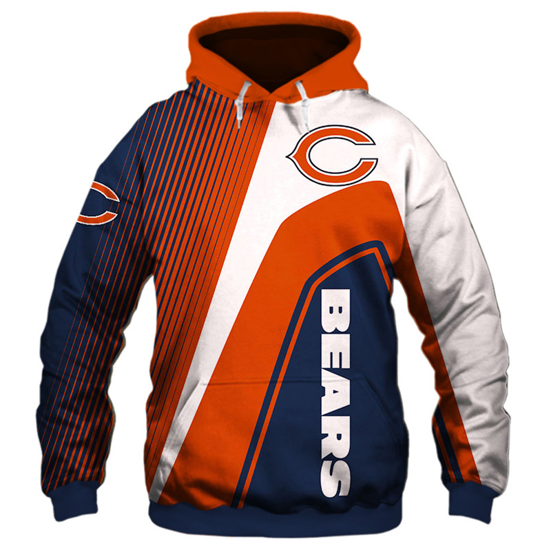 Chicago Bears 3D Hoodie Sweatshirt
