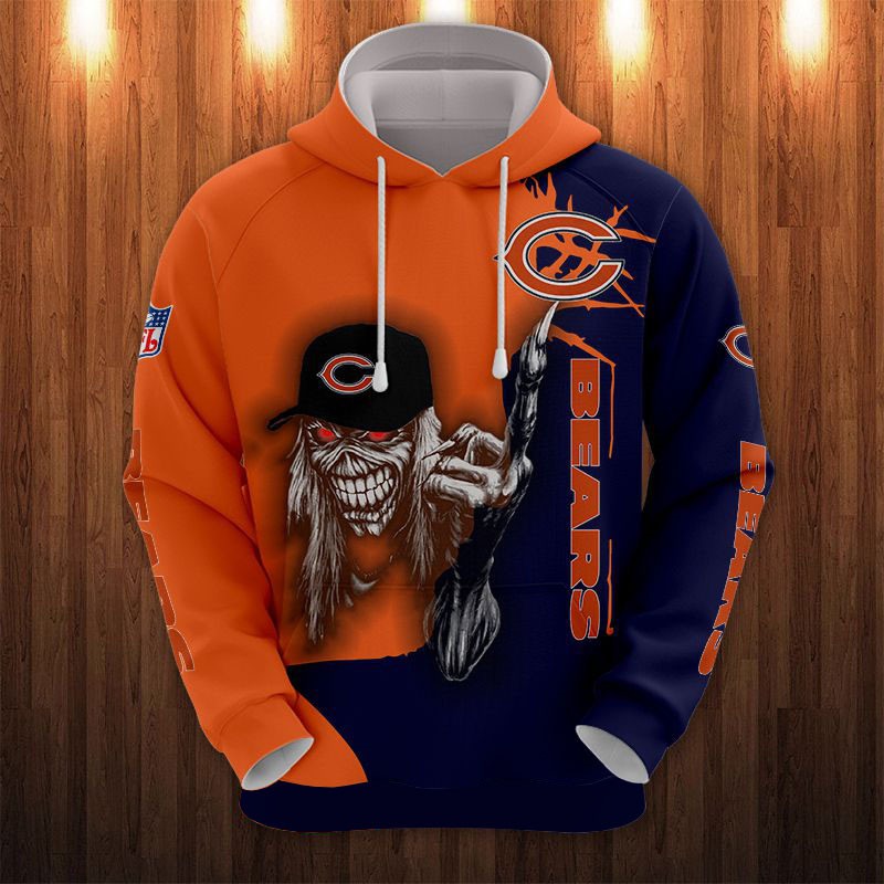 Chicago Bears Hoodie ultra death graphic gift for Halloween