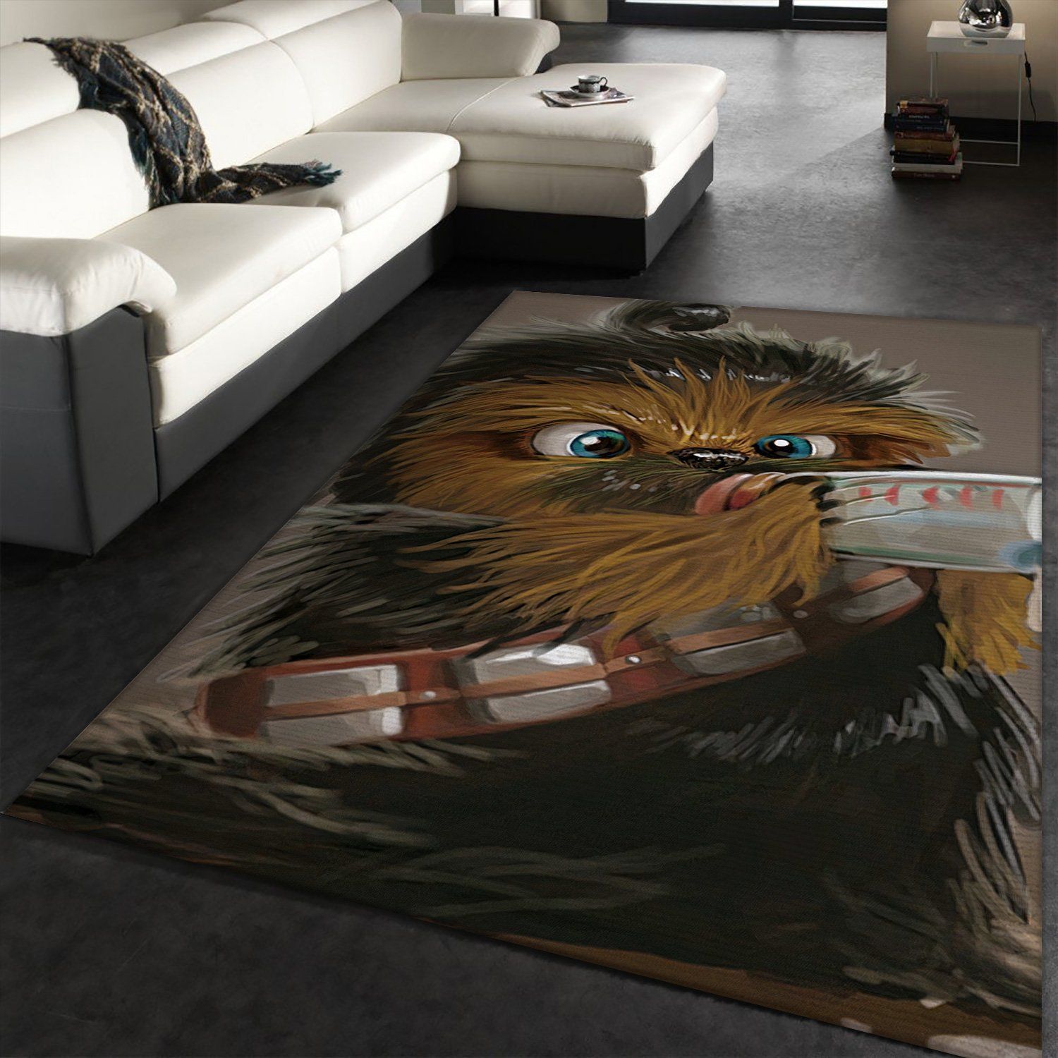 BABY CHEWBACCA STAR WARS MOVIES AREA RUGS LIVING ROOM CARPET FN2718022270222205 LOCAL BRANDS FLOOR DECOR THE US DECOR 18022270222