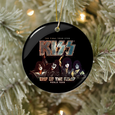 KISS End Of The Road Ceramic Ornaments