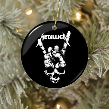 Metallica Ceramic Ornaments