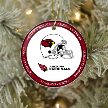 NFL Arizona Cardinals Christmas Ceramic Ornaments
