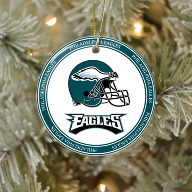 NFL Philadelphia Eagles Christmas Ceramic Ornaments
