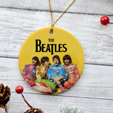 The Beatles Sgt Pepper Ceramic Ornaments